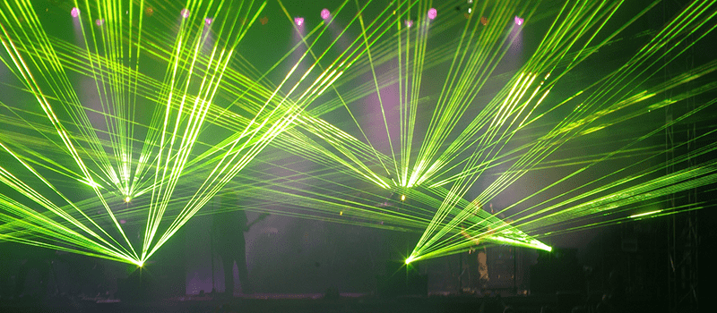 Light Shows: Are we attacking the audience with lasers?