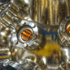 Laser sensor used for high vacuum laser measurement